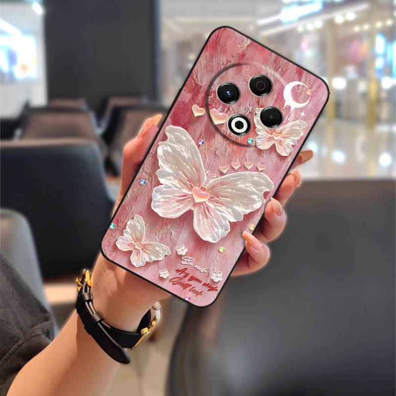 Soft case TPU Phone Case For Tecno Spark30 4G/KL6 Cute Back Cover Phone Pouch Waterproof Durable Oil Painting Full wrap