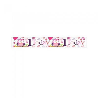 Simon Elvin Banner in lamina di 1 anno (confezione da 6)
