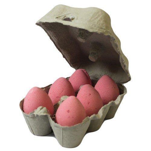 Bath Bombs Egg-Shaped Cherry 30 Pack