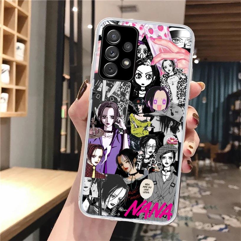 Nana Anime Na Na Girl Soft Phone Case For Samsung Galaxy A16 A26 A36 A56 A15 A14 A13 A55 A54 A53 A35 A34 A33 A25 A24 A23 A05S A0