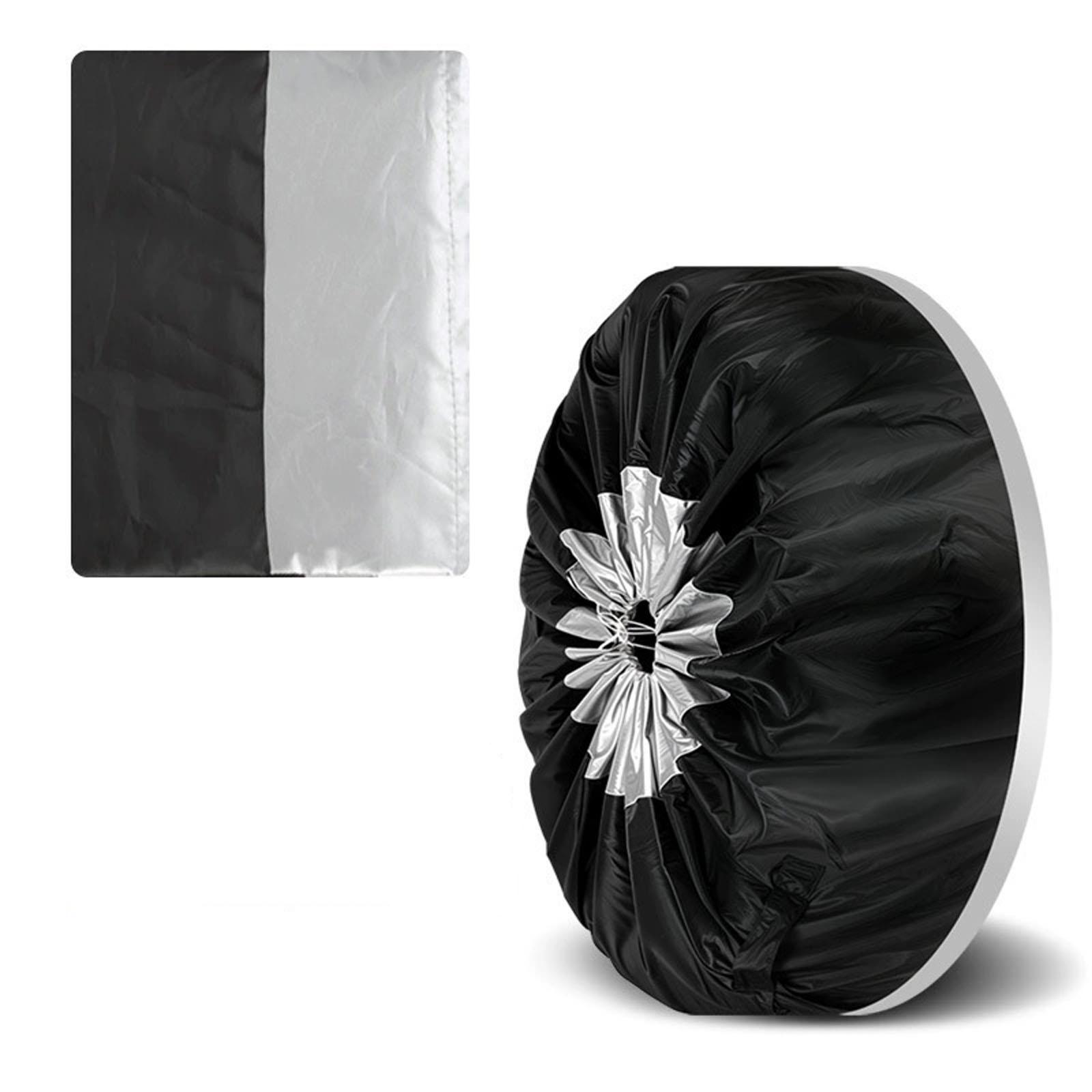 

1 PC Car Tire Protector, Car Spare Tire Cover, Spare Tire Storage Bag, Universal For Most Cars (Black #31.49 One Size