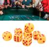 20Pcs 16mm Rounded Corner Dice 6 Sided Game Dice Set for Table Board Games Math Games