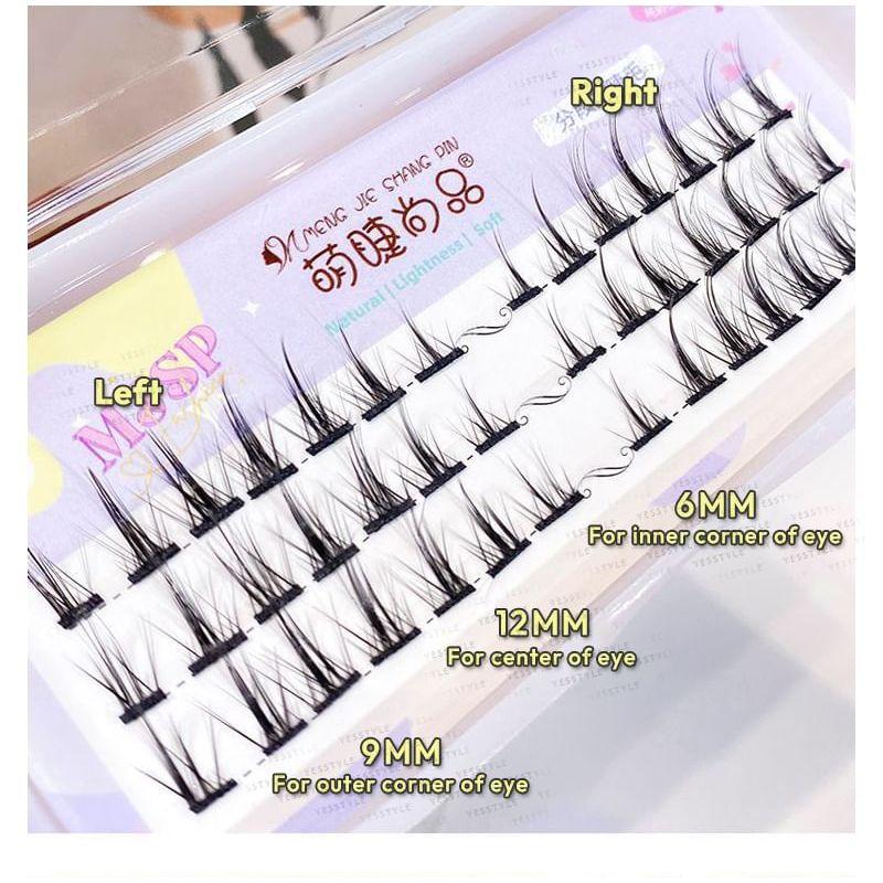 Mogugu - Cat Eye Volume Cluster False Eyelashes