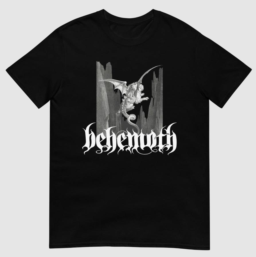 Behemoth Death Metal merch Wings of the Wicked T-shirt size S-5XL S