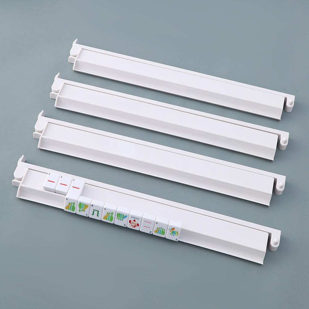American Multi-Color Non-Slip Mahjong Rack and Tile Pusher
