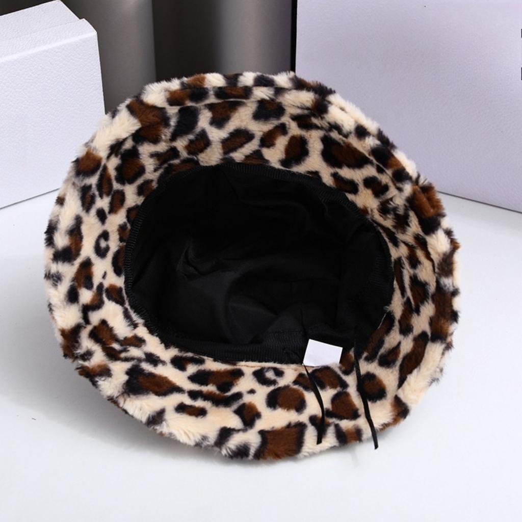 Hats, Leopard Print Hats, Fisherman Hats, Women's Hats, Warm Hats, Woolen Hats, Bucket Hats