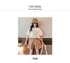 Korean Style Cartoon Print Sporty Shorts & T-shirt Set (Girls' Summer 2026)