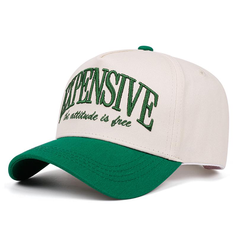 

New Simple Creative Hip Hop Hat Letter Expensive Embroidered Decorative Hat Outdoor Sports Sunshade Hat Unisex Baseball Hat