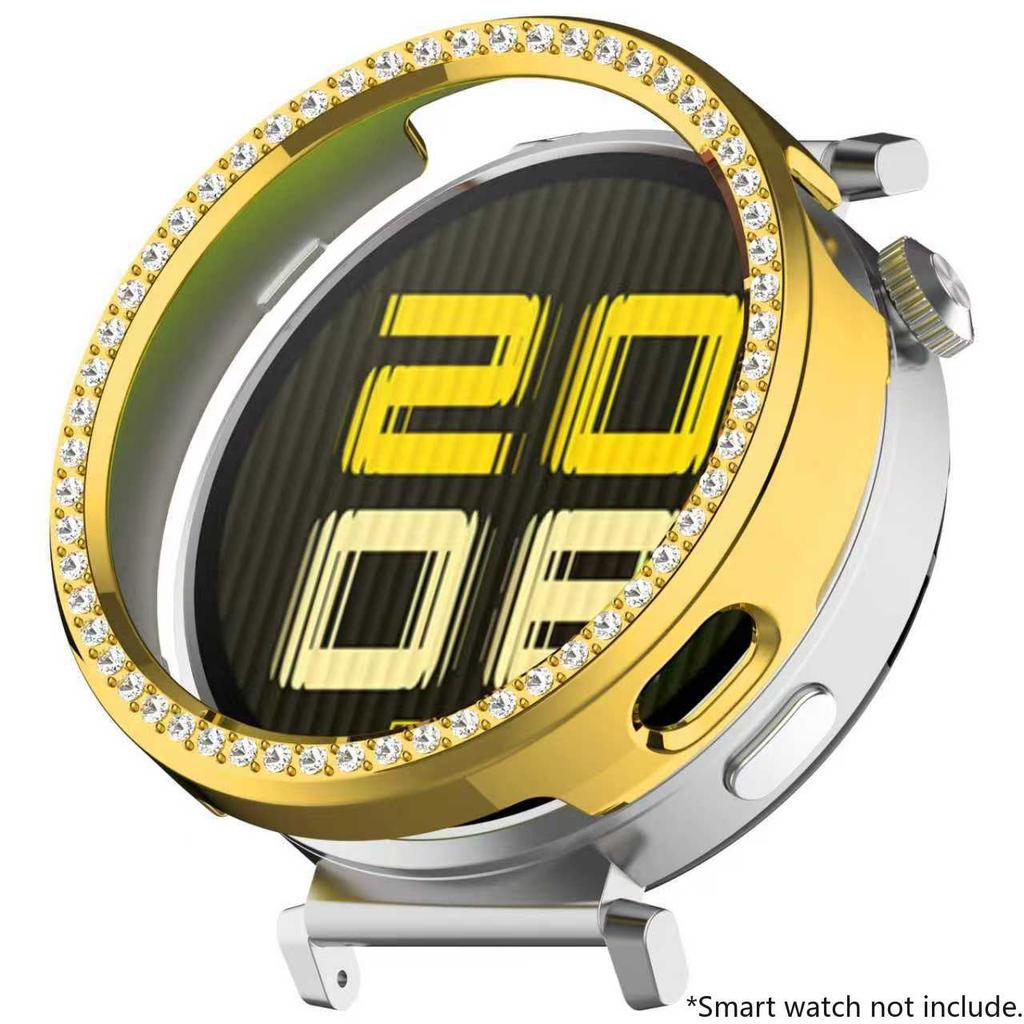 Bling PC Hohlgehäuse Rahmen für Huawei Watch GT6 Diamant Kristall Stoßstangen Schutz für Huawei Watch GT6 41mm Hülle Zubehör