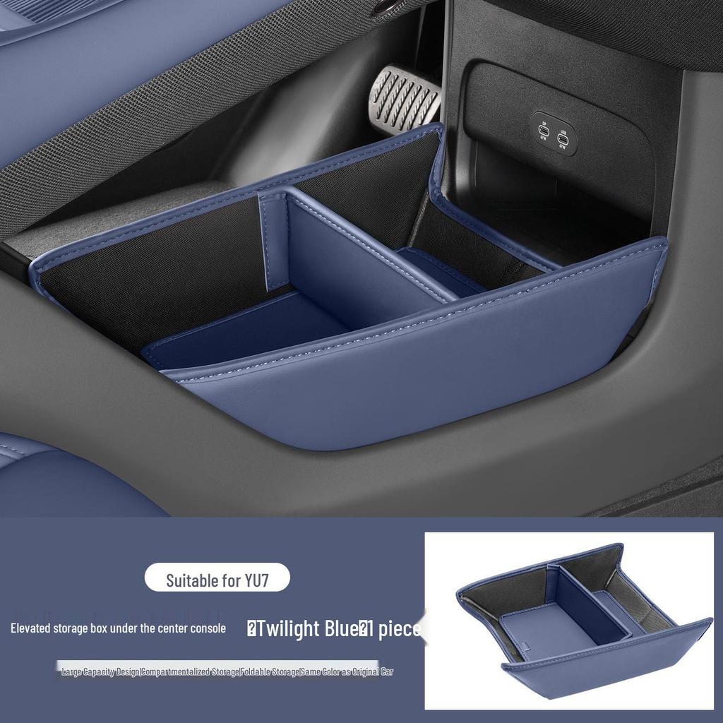 Xiaomi YU7 Center Console Leather Folding Storage Box