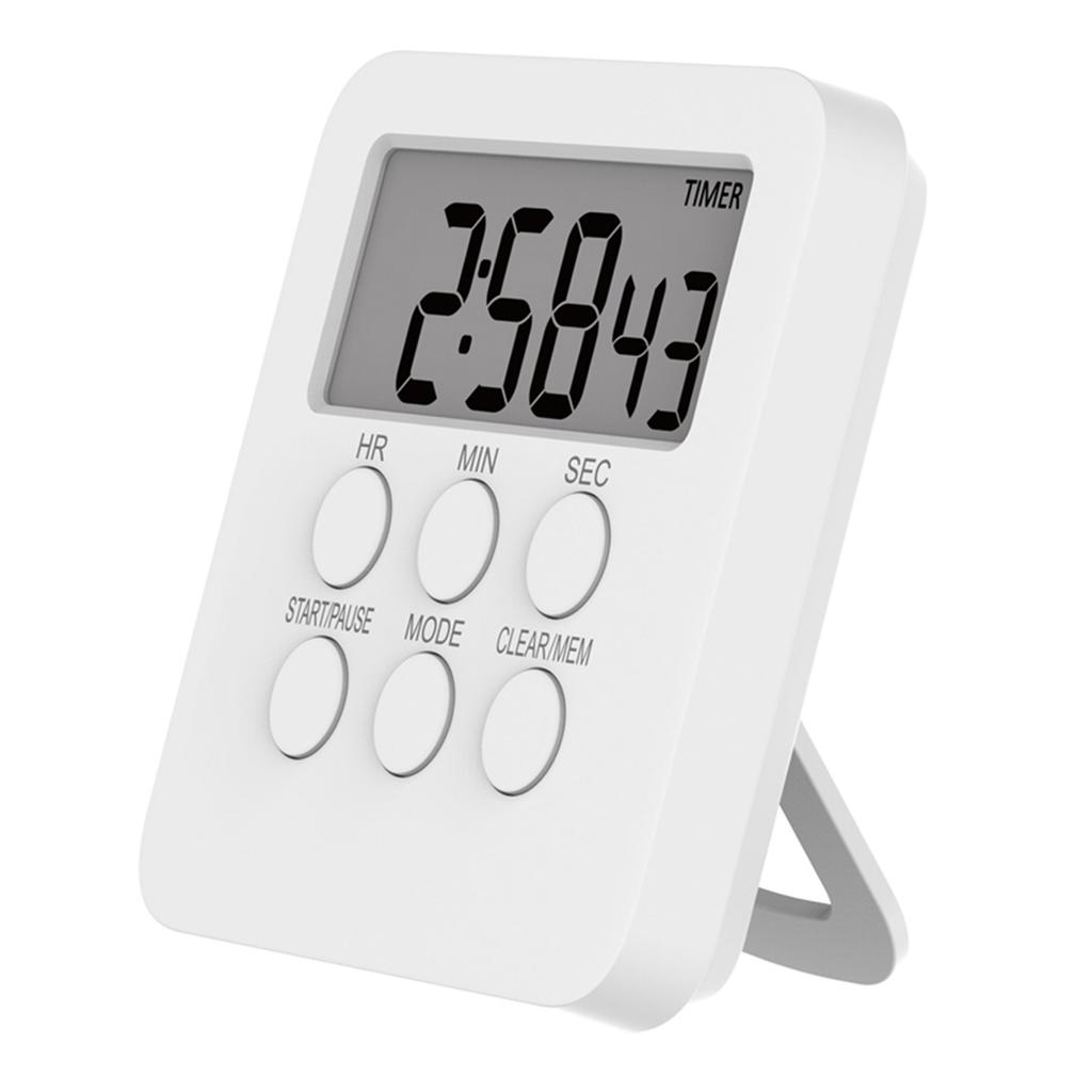 Digital Timer Clock Magnetic Cooking Countdown Alarm 24 Hours with LCD Screen   Mode for Studying Sports   Classroom Library