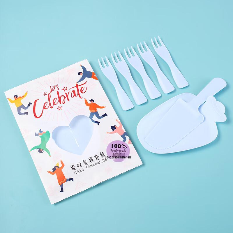 Disposable Cake Tableware Set