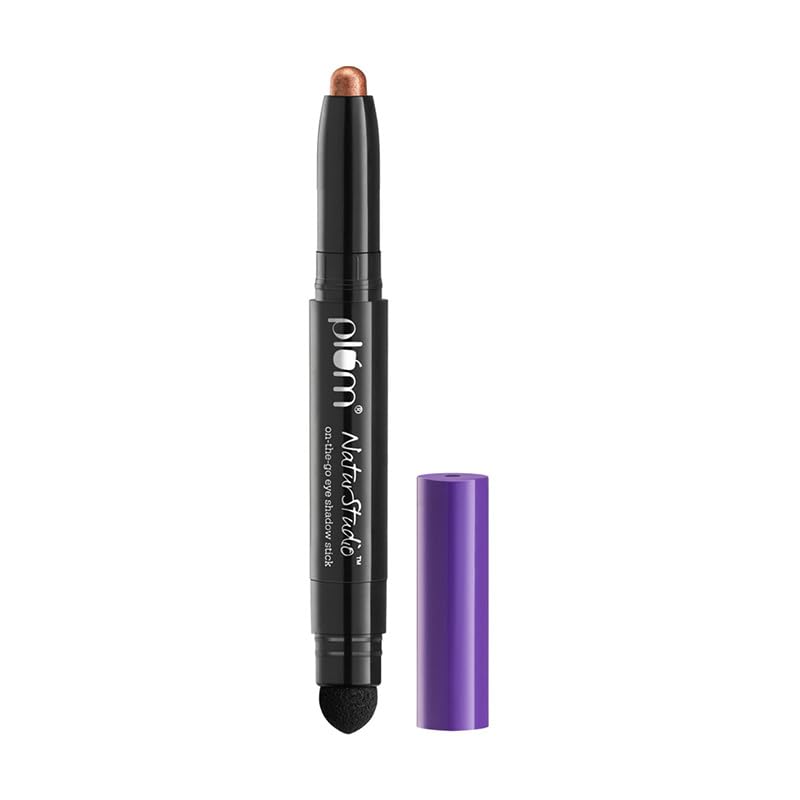 

Plum NaturStudio On-The-Go Eyeshadow Stick 1.2g Pack Of 1 | Waterproof Crease-Proof Metallic Finish With Smudger