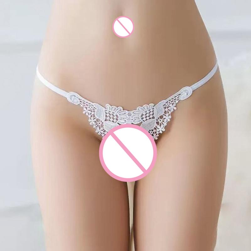 Chiloți în formă de T Lenjerie de corp pentru femei Tanga fără sudură Pantaloni de damă Sexy de perle G-String pentru femei erotice Lenjerie de dormit respirabilă fără crotch