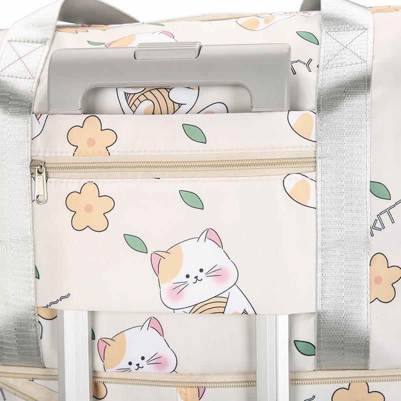 Büyük Kapasiteli Seyahat Düzenleyici: Kıyafetler, Kısa Seyahatler ve Kuru/Islak Ayrımı için Çok Yönlü Saklama Çantası