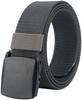 [LionVII] Nylon Belt for Men, Fabric Belt, Workwear Belt, Durable, Lightweight, Adjustable, Unisex, Climbing Belt, Self-Defense Force Clothing, YKK