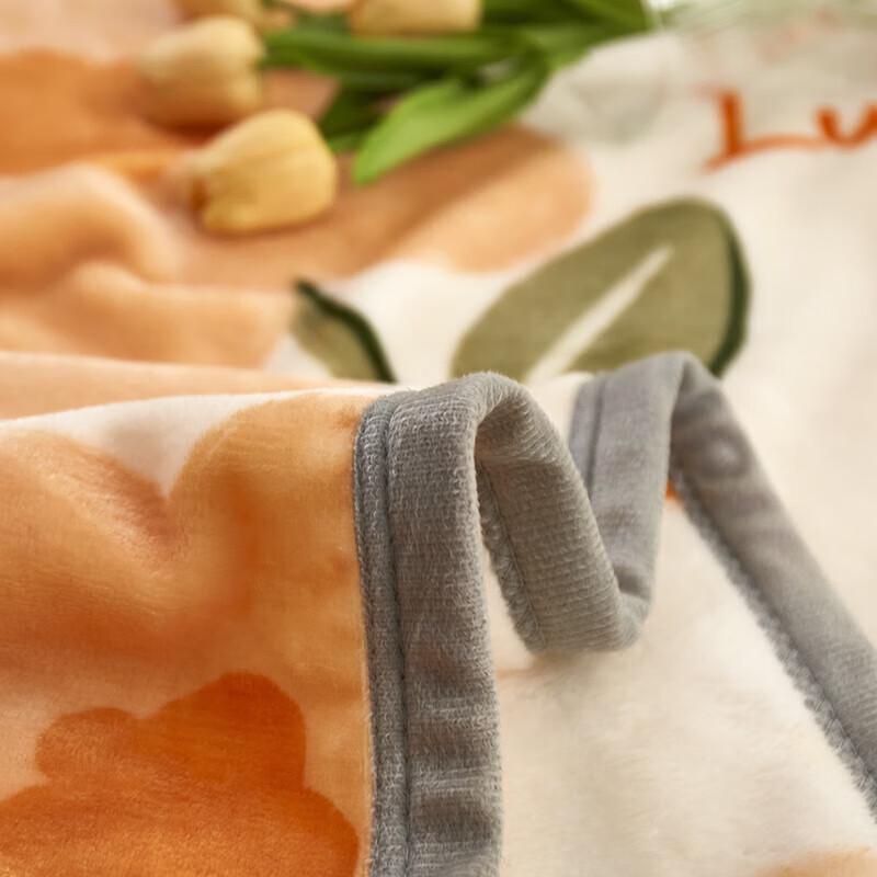 Tangna Milk Fleece Throw Blanket