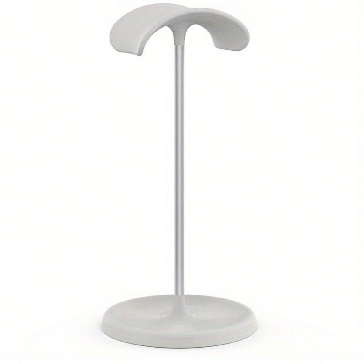 Metal Desktop Display Stand for Headphones with Removable Hooks белый