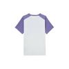 Nike T-shirt Casual Sportiva Girocollo Manica Corta Traspirante da Uomo Top Bianco Viola FZ9846-527