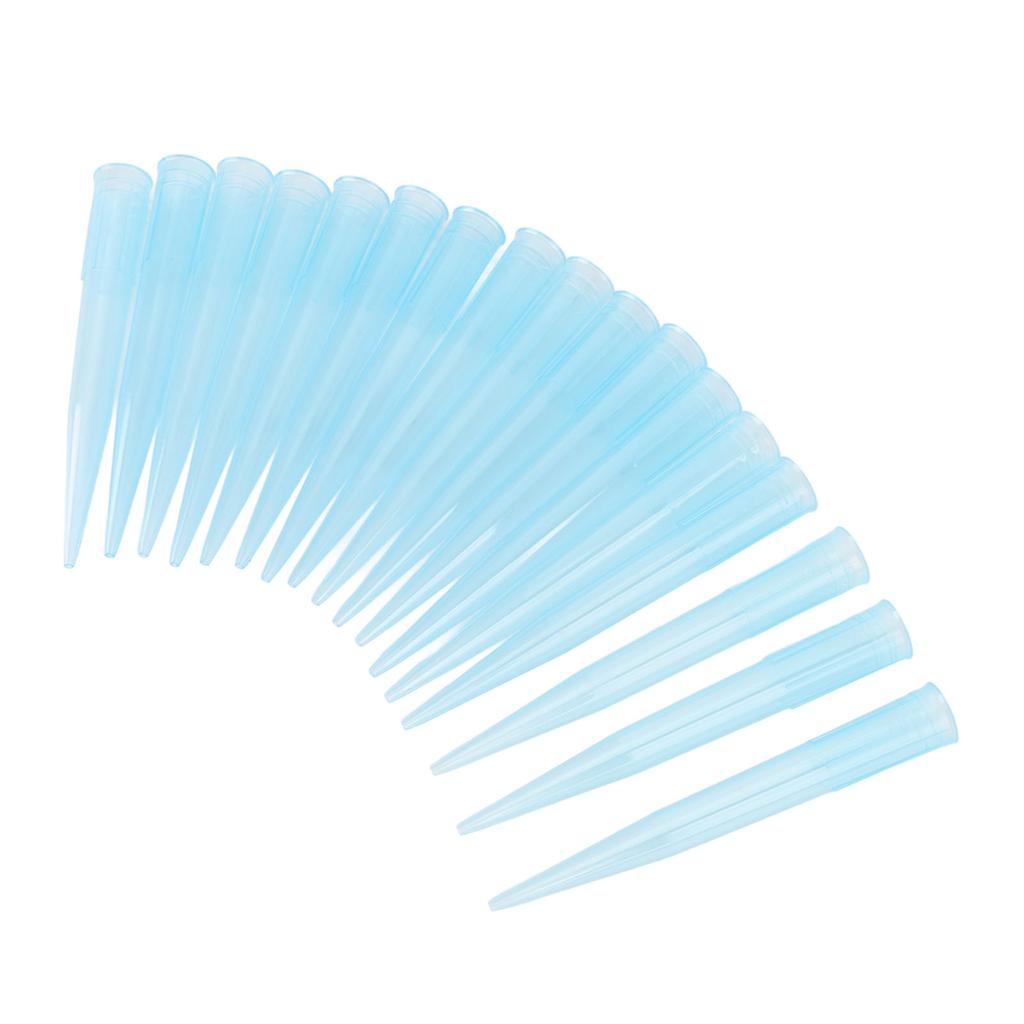 500Pcs Pipette Tips 1000ul Universal Plastic Autoclavable for Laboratory Liquid Pipet Pipettor