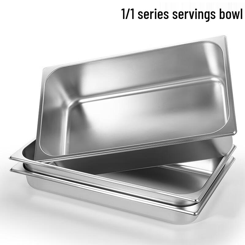 NIVORCE Stainless Steel Gastronorm Food Pan