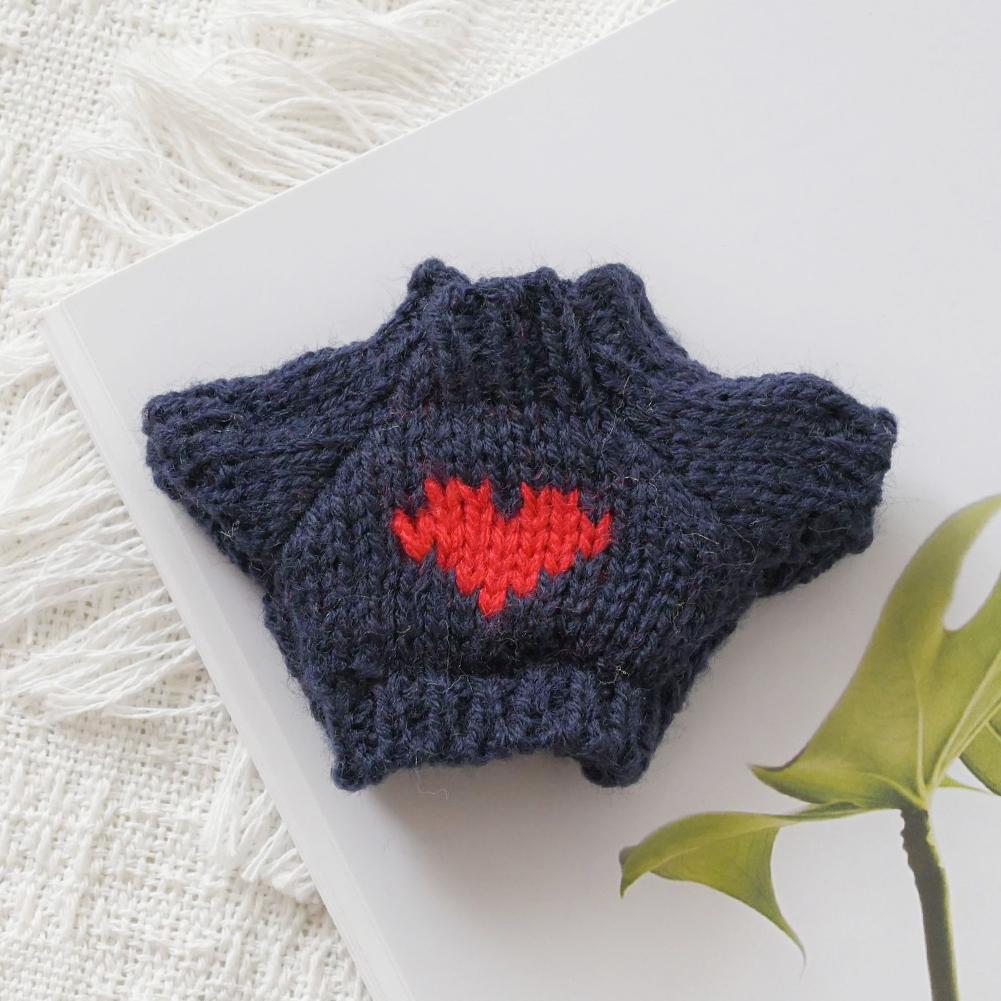 

Для бавовняних комбінезонів для ляльок розміром 14 см. Серце з мультфільму. Замінний наряд для ляльок. Аксесуари для ігрового будинку. Міні-одяг. 03