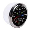 85mm 160km/h GPS Hastighetsmätare 0‑8000rpm Varvtalsmätare LCD Röd Bakgrundsbelysning för Bil Båt Yakt Husbil Lastbil