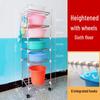 Multi-layer Stainless Steel Bathroom and Kitchen Storage Rack