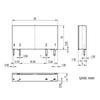 Solid State Relay SSL6D6132 Ultra Compact Low Profile 6A 2A Normally Open for Automation Equipment
