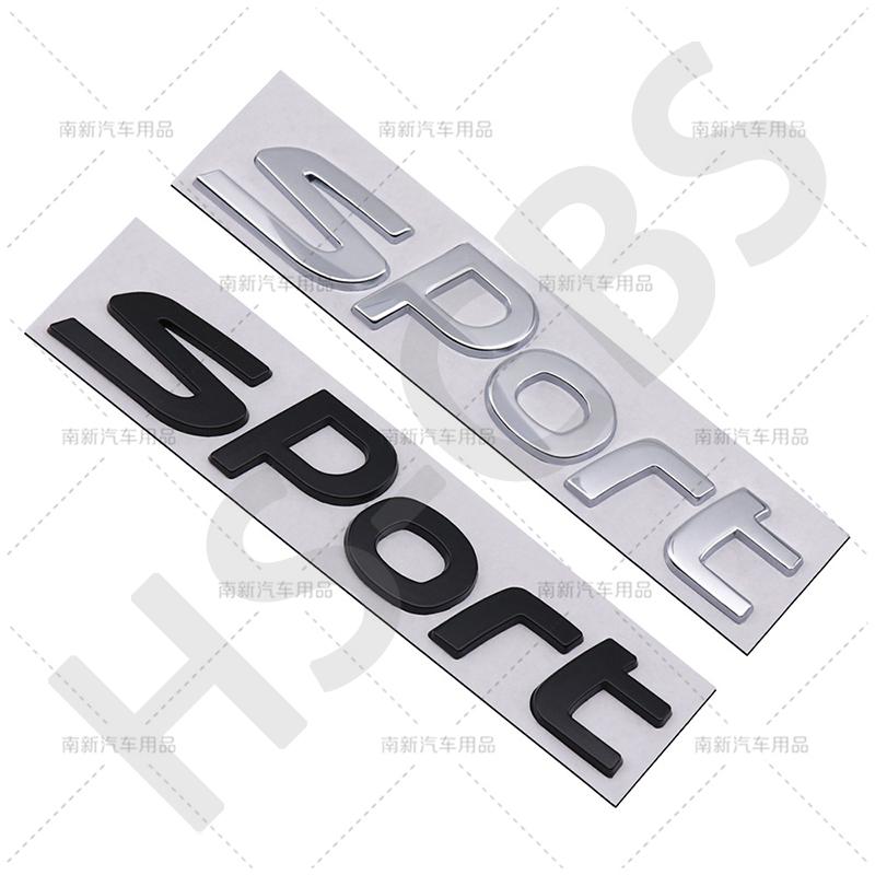 1Pc 3D Metal Sport Labeling Logo Car Letter Rear Trunk Sticker Badge Tailgate Emblem For Soul Cerato Sportage R Carnival Carens