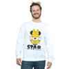 Disney Mens Mickey Mouse Star You Are Sweatshirt