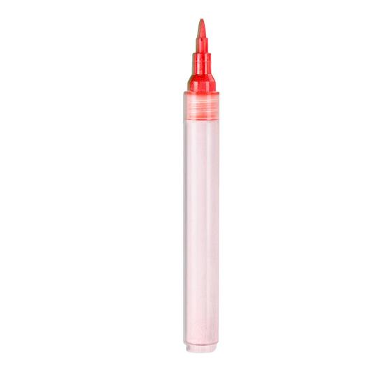 

Touch Up Pen for Tombstone Restoration Precision Tip Monument Restoration Marker Waterproof Weather-Resistant Stone Pen Fast-Drying for Stone Memorial 1pc червоний
