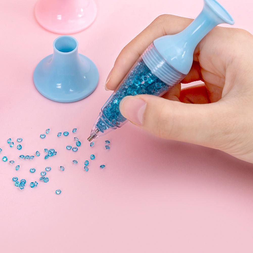 5-1pcs 5D Diamond Painting Pot Shape Point Drill Pen DIY Diamond Painting Cross Stitch Tools Point Drills Pen Accessories
