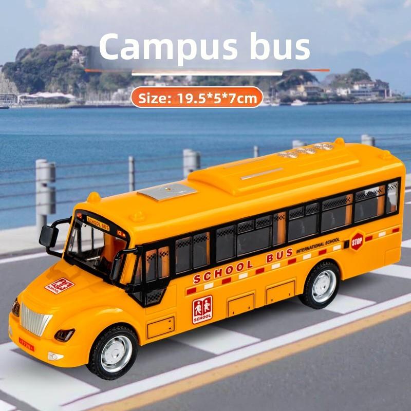 

Inertia City Bus Model With Sound And Light For Kids Playroom