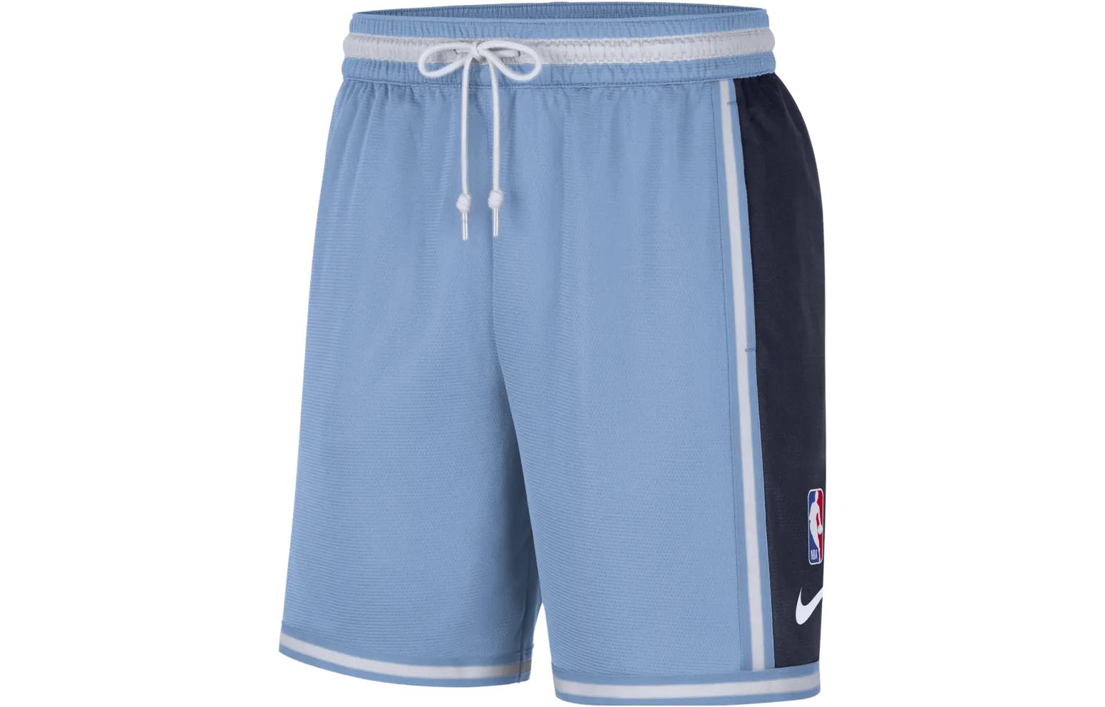 

Nike Basketball Shorts Men s Light Blue Moderate Straight Fit Pants FN5368-419 L