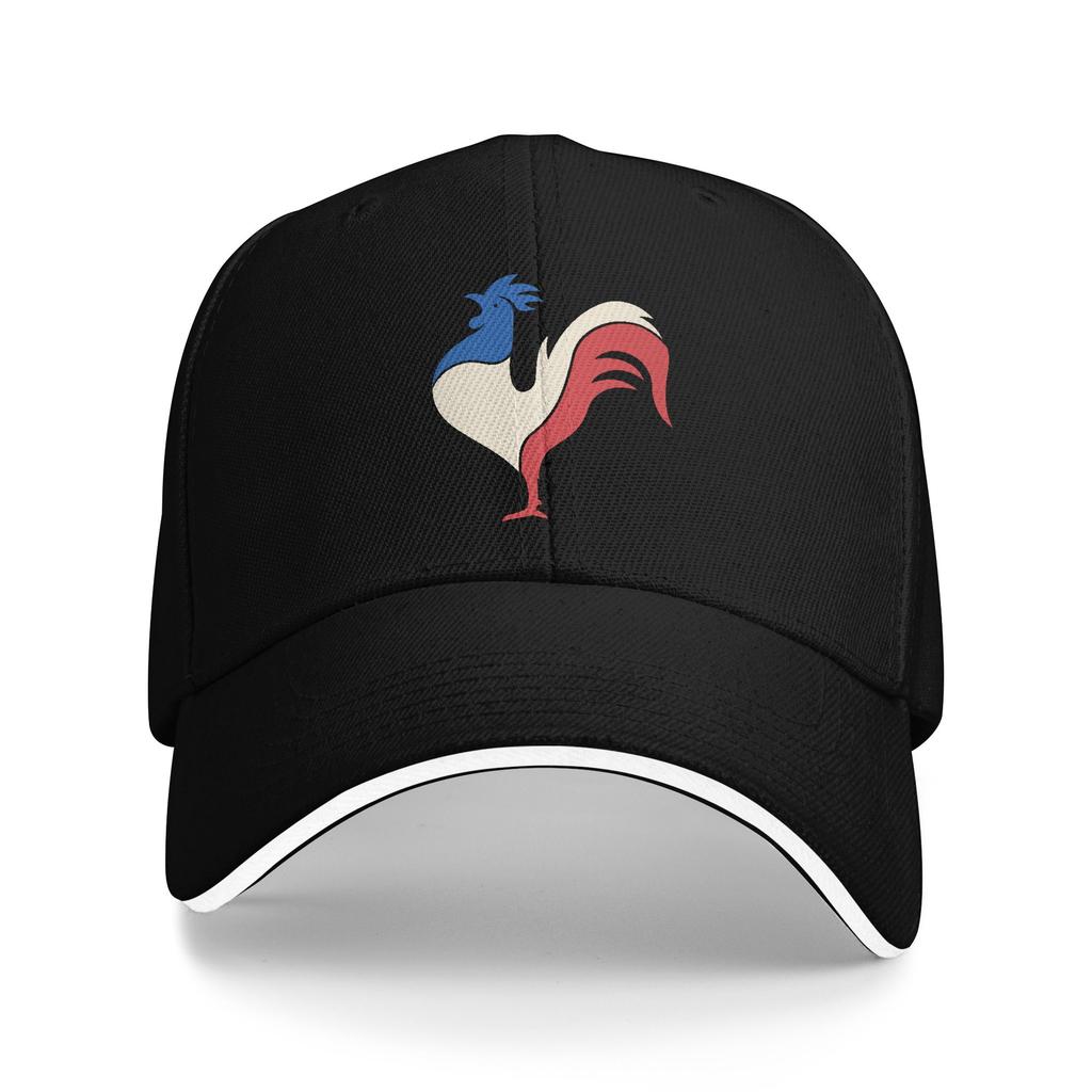 Custom Cool French Flag With The Coat Of Arms Baseball Cap WoUnisex Unisex Adjustable Adult Dad Hat Hip Hop Sun Hat
