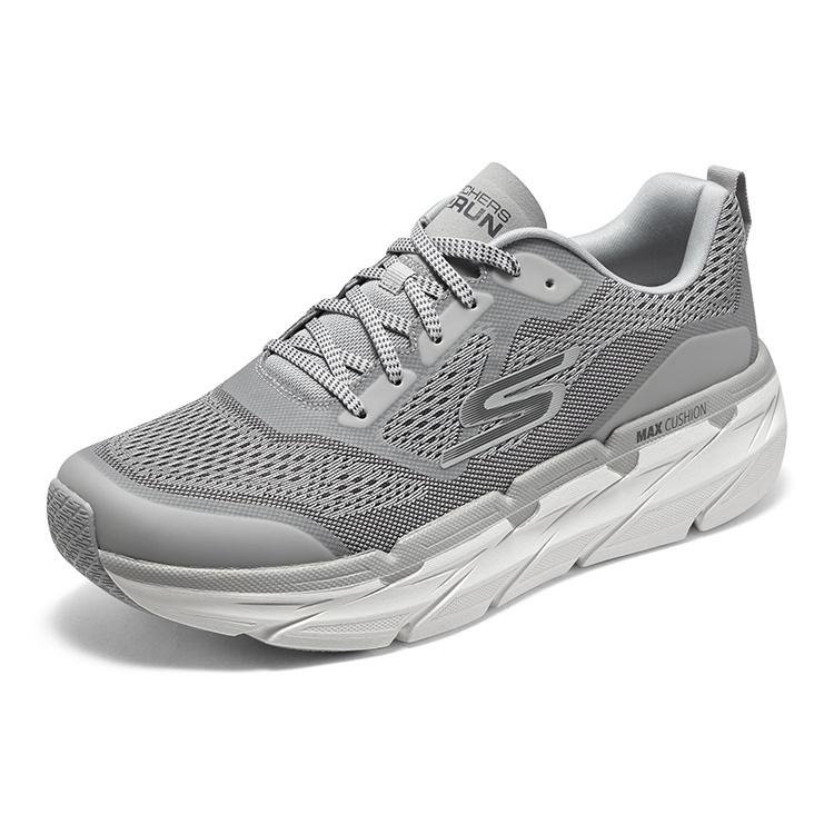 Skechers Max Cushioning 'Grey White' Men's 54450-LTGY