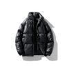 New autumn and winter stand-up collar couple padded jacket men's windproof padded jacket, trendy jacket men's down padded jacket