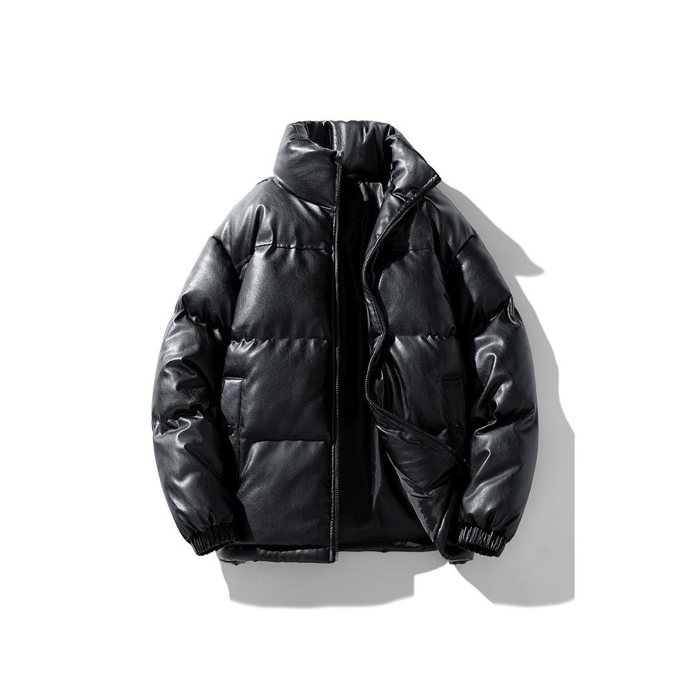 New autumn and winter stand-up collar couple padded jacket men's windproof padded jacket, trendy jacket men's down padded jacket