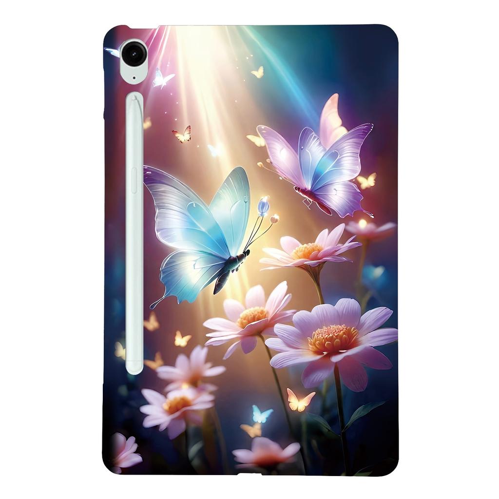 Für Samsung Galaxy Tab S10 FE+ Hülle Musterdruck Schlank Weich TPU Tablet-Hülle