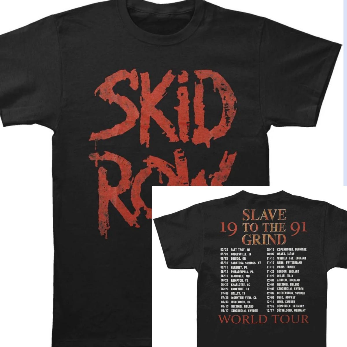 

Skid Row Sttg 91 T-shirt Size S-4xl High-end Luxury Is for Both Men and Women Top Y2k Summe Hot Sale 2026 S
