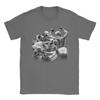 Vintage TShirt Beach Charles Oliveira Do Bronx  Hipster T Shirts  Cotton Tshirt for Couple Y2K Fun Pattern Short Sleeve Tops