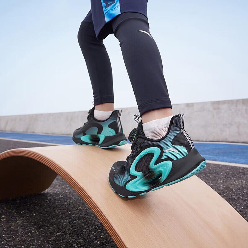 Anta Kids Monthly Comfortable Breathable Body Measurement Test Shock Absorption Wear Resistant Low Top Running Shoes Kids sneaker A312429999-1