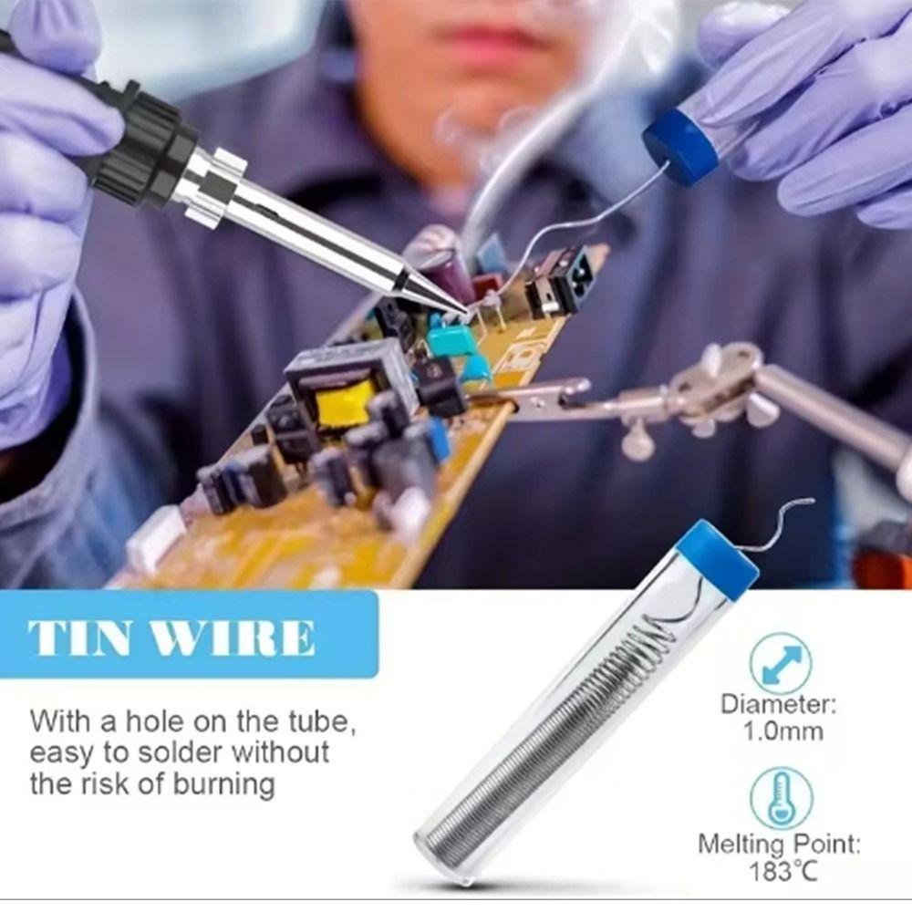 90W Soldering Iron Kit LCD Digital Soldering Repair Tools Welding Heating Pen  Electronic Component