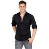 DeepSEA Men's Snap Button Pocket Double Flap Denim Shirt 2300410
