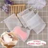 5/10pcs Comfort Sponge Pouch Shower Blister Mesh Foaming Net Bubble Mesh Bag Soap Saver Bag