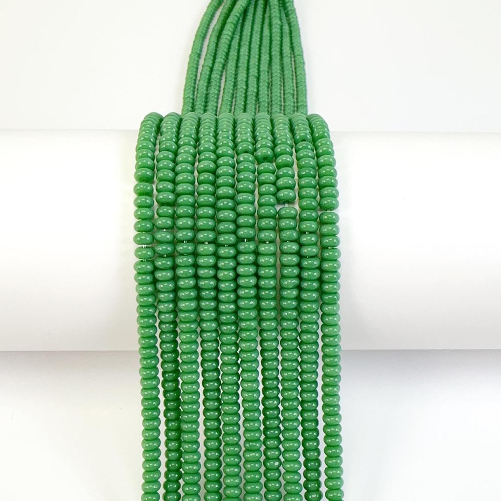 2x4mm Colorful Glass Spacer Beads for DIY Jewelry Bracelets