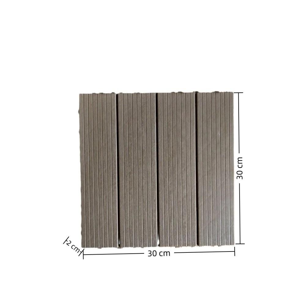 Anti-corrosion Balcony Flooring Waterproof Garden Flooring DIY Splicing Floor Boards  Renovation