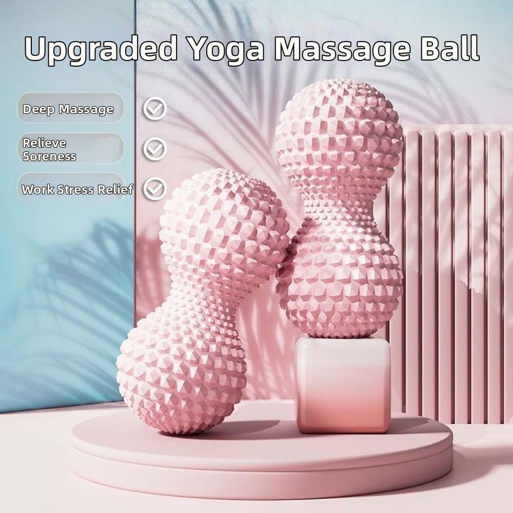 EVA Peanut Massage Ball Portable Convex Point Neck Roller Muscle Relaxation Ball  Foot relaxation