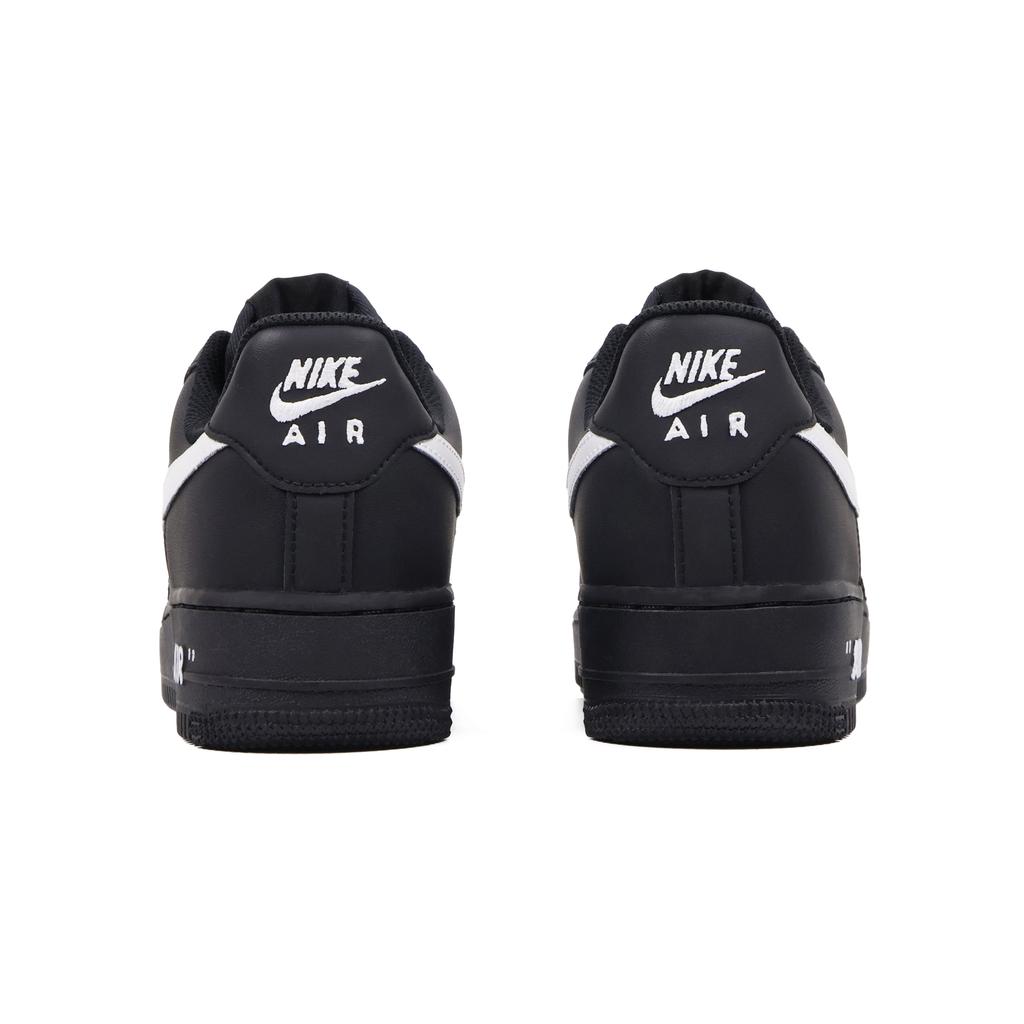 Nike Air Force 1 Rezistente la abraziune Pantofi de Skateboard cu profil redus Unisex Negru CW2288-001(Echipa91-  )